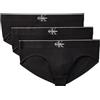 Calvin Klein Hip Brief 3Pk UB1 - Black X-Large
