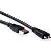 ACT SB3031, 2 m, USB A, Micro-USB B, USB 3.2 Gen 1 (3.1 Gen 1), maschio/maschio, nero