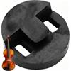 Tissting Bass Mute, sordina per violoncello in gomma rotonda sordina per violoncello portatile pratica strumenti per il silenzio accessorio per violoncello musicale