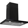 Aspes Cappa aspirante tipo T 70 cm, vetro nero, ACPT700AN. Potenza 634 m3/h, 3 velocità, 2 filtri, 68 dB, livello sonoro, controllo touch, filtri lavabili in lavastoviglie