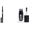 3INA MAKEUP - The Automatic Lip Pencil 900 + The Color Lip Oil 900 - Matita Labbra Nero Waterproof + Balsamo Labbra con Acido Ialuronico - Vegan - Cruelty Free