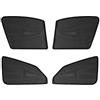 Gnshdg Tendine Parasole Auto Per Toyota Per CHR 17-2023 Tendina Parasole Finestrino Passeggero Posteriore Accessori Per C-HR Tendine Parasole Magnetiche Finestrini Laterali Auto Car Window Shade(4Piece FRONT
