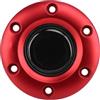 TYCIONG Interruttore a Pulsante Decorativo per Clacson Sul Tappo Centrale del Volante interno: Installazione Semplice per Un'esperienza di Guida Migliorata (Rosso)