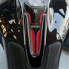labelbike - Adesivo 3D Moto Paraserbatoio Protezione e Decorazione in Resina con Licenza Ufficiale compatibile con Moto Morini X-Cape 1200 2026 Colore Rosso Carbonio Nero