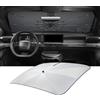 LUWU [Aggiornato] Ombrello Parasole Auto Compatibile con Lancia Ypsilon 2024 2025 2026 Parabrezza Parasole Auto ad Ombrello Pieghevole per Parabrezza Anteriore Interno Accessori