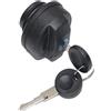 HWBZDPZQD For Peugeot 107 Tappo serbatoio carburante con serratura Coperchio bocchettone di rifornimento carburante con 2 chiavi di ricambio