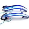 Eshgtuo Lampada Freccia Retrovisore Specchietto Luce Svolta LED Dinamica Per BMW Serie 1 2 F40 F52 Active Tourer F45 Gran Tourer F46 Per X1 F48 Per X2 F39(Blue Yellow)