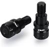 WOHOOD Moto Manubrio Bar End Tappi Maniglia Manopole Slider Per YAMAHA TMAX500 TMAX530 TMAX560 TMAX 500 T-MAX 560 530 2024 2023