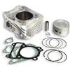 Malossi Kit cilindro Malossi Racing 187 cc per Vespa ET4 LX LXV S 125-150cc, anche per carburatori Piaggio Leader