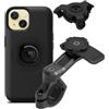 Quad Lock Supporto per manubrio moto PRO Kit con antivibrazioni e custodia per iPhone 15 MAG