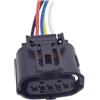 NAUTIG Sensore Flusso D'aria Auto Auto Auto Misuratore Flusso D'aria Massa Sensore Del Connettore Cablaggio Per Lexus Per Scion Per Toyota MAS0363 22204-0T010 22204-31010 22204-31020 Debimetro Sensore