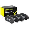 RIDEX PLUS 402B0894P Set d'assale Kit pastiglie freni Anteriore con lamierino anticigolío Compatibilità con PEUGEOT 208 I Hatchback CA, CC