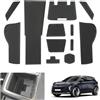 GAFAT Compatibile con Renault Scenic E-Tech 2024 2025 Tappetini Antiscivolo, Scenic E-Tech Tappetino in Gomma per Console Centrale, Portabicchieri, Cuciture Porte, Accessori Scenic E-Tech (Nero)