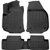 SCOUTT Tappetini Auto in Gomma Su Misura per Opel Zafira B 2005-2010, Set da 4 Pezzi, Tappeti 3D Design con Bordo Alto, Inodore, Qualità Premium