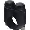 QMFEZL Interruttore manubrio moto 2X Moto 1 7/8 Interruttore Di Comando Manuale Per Moto 22mm/25mm Doppi Pulsanti Momentanei Manubrio Interruttore On Off