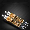 Arashi 425mm /16.7 Ammortizzatore universale Sospensione posteriore universale per Silverwing Silver Wing 600 2002-2007 Parts Oro 1 Pair