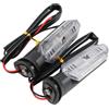 MOQIAOSEIKO Indicatori di direzione lampeggianti per moto 12V, compatibili con Honda CRF1000L CB 125R 250 400X CRF 250L 300L NC750X ADV 150 160 CMX300 CMX500