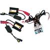 TEMPO DI SALDI Kit Xenon HID Lampadine h7 12v 55w 6000K Luce Bianca con Centralina anti-sfarfallio, Lampadina H7 Alta Luminosità e Montaggio Facile