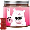 Bears with Benefits Biotina Gummies Ah-mazing Hair - Integratori per Capelli - Formula Potenziata - 10.000 µg di Biotina, Zinco, Vitamina B6, C, E e Iodio - 30 pezzi (1 Mese), Vegane - Bears with Benefits