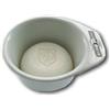 Golddachs - Vasetto per rasatura, con manico, con sapone 60 g, colore: Bianco