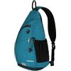 Waterfly Zaino Monospalla Portatile Sportivo Sling Bag Zaino Spalla per Uomo Donna (Blu pavone)
