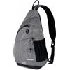 Waterfly Zaino Monospalla Sportivo Sling Bag Zaino Spalla per Uomo, Donna (Grigio)