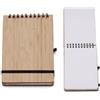 Block notes a spirale in bamboo personalizzabile Yuton personalizzate o neutre