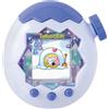 Tamagotchi Paradise White Glacier - Animale Virtuale da accudire - Tamagotchi Interattivo, rotella di zoom - Modello Ghiacciaio bianco e blu - Giocattolo per Bambini dai 6 anni in su - Bandai - 43426