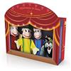 TACHAN - Set di 4 burattini per bambini dei 3 porcellini - Set di burattini a mano - Include 4 personaggi di fiabe - Dimensioni pupazzo 30 cm (CPA Toy Group 749T00540)