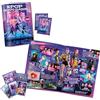 Bizak KPOP Demon Hunters Stickers Cards - Album ufficiale Netflix, 32 pagine per collezione di 200 adesivi, include 2 buste con 10 adesivi fustellati e olografici e poster double face (64395101)