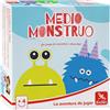 Ludilo - Mezzo Mostro | Giochi Da Tavolo Bambini 4 Anni O Più | Giochi Educativi Bambini 4 Anni Di Partite Di 10 Minuti | Gioco Da Tavolo 2 A 4 Giocatori