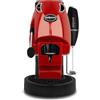 DIDIESSE Macchina da Caffè a Cialde Potenza 450 Watt con Frullino Montalatte e Doppio Portacialde Erogatore Acqua Calda per Caffè e Tè colore Rosso - Baby Frog Coffee & Tea