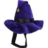 Ghzste Divertente cappello da gatto con campana, cappelli da mago per animali domestici di piccola taglia, circonferenza della testa regolabile, morbido e traspirante, stella