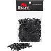 START ENJOY THE RIDE Start Elastici in Silicone per Criniera Cavallo - Set 500 pz - Morbidi, Resistenti, Delicati sul Pelo per Trecce Perfette (Nero)