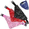 Taozoey Sciarpe Triangolo per Animali Domestici, Bandana alla Moda per Cani e Gatti, Regolabile, Tre Pezzi Casuali
