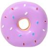 bayicie Donut Dog Toy Squeaky Latex Donnut Dog Toy Interactive Dog Training Toy for Outdoor Fetch Game Cleaning