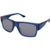 Puma PU0403S 004 | Occhiali da Sole Graduati o Non Graduati | Unisex | Plastica | Quadrati | Blu | Adrialenti
