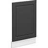 Vicco Pannello frontale Fame-Line, Antracite-oro, 45 cm senza piano di lavoro, per la combinazione con altri moduli della serie Fame-Line