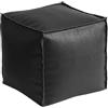 Générique Pouf per riporre oggetti, sgabello da piede con seduta soffice e contenitore riempibile, sedia portagiocattoli, panca multiuso per camera da, dormitorio, appartamento, ufficio
