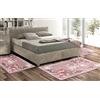 Confezioni Giuliana Tris Tappeto Camera scendiletto Stile Classico Shabby Alisia Rose Rosa Made in Italy