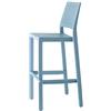 GB SHOP SRL Set 4 Sgabelli Emi H75 SCAB (azzurro)