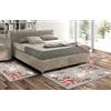 Confezioni Giuliana Tris Tappeto Camera scendiletto Stile Classico Shabby Alisia Rose Grigio Made in Italy