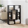 Generico Libreria Rovere Nero 63 x 20 x 90 cm Legno Multistrato,Nero,12.46kg,879673