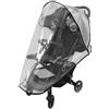 ROMIRUS Copertura antipioggia trasparente per passeggino compatibile con GB POCKIT AIR QBIT+ All City Terrain Serie 2024, protezione dalle intemperie da viaggio, antivento, protegge da polvere e neve