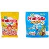 Fruittella Gelée, Caramelle Gommose, Gusto Fragola, Arancia e Limo, etc. Confenzione da 2 Buste da 180g & Fruittella Crazy Mix Mini, Caramelle Gommose, 2 Buste da 250 Grammi