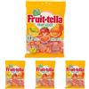 Fruittella Gelée, Caramelle Gommose, Gusto Frutta, Con Succo di Frutta, Senza Glutine, 1 busta da 180 Grammi (Confezione da 4)
