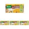 Knorr Dado Classico, Basso Contenuto di Grassi, Senza Glutine, Lattosio, Coloranti e Conservanti, Perfetto per Fondo Bruno e Brodo Vegetale, 10 Dadi Gustosi (Confezione da 4)