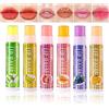 Holzsammlung Balsamo per Le Labbra, 6 Pezzi Burrocacao Alla Frutta, Lunga Durata non Sbiadisce Set Rossetto Impermeabile#04