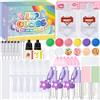 JUYRLE Kit per creare lipgloss e rossetti JUYRLE, set creativo fai da te per adulti e ragazze, cosmetici lipgloss atossici, idea regalo perfetta per donne