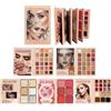 BrilliantDay Palette per Trucco a Forma di Libro, A Lunga Durata E Compatto, 78 Colori Palette Per Il Trucco Completo Del Viso Con Ombretti, Lucidalabbra, Fard, Illuminanti, Kit per il trucco da viaggio